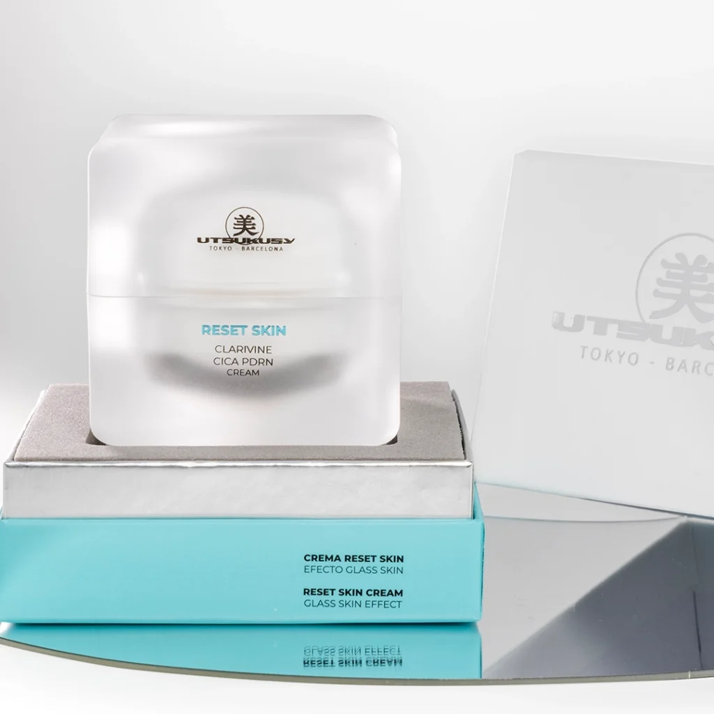Reset Skin Cream von Utsukusy Cosmetics - Gesichtscreme mit Glass Skin-Effekt