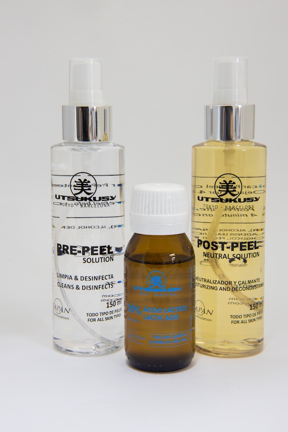 Milchsäure-Peeling Set von Utsukusy Cosmetics