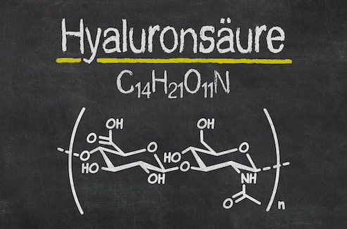 Chemische Formel von Hyaluronsäure bzw. Hyaluron | Microneedling