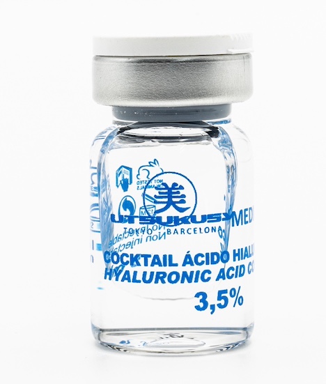 Sterile Ampulle mit 3,5% Hyaluronsäure (Hyaluron) von Utsukusy Cosmetics
