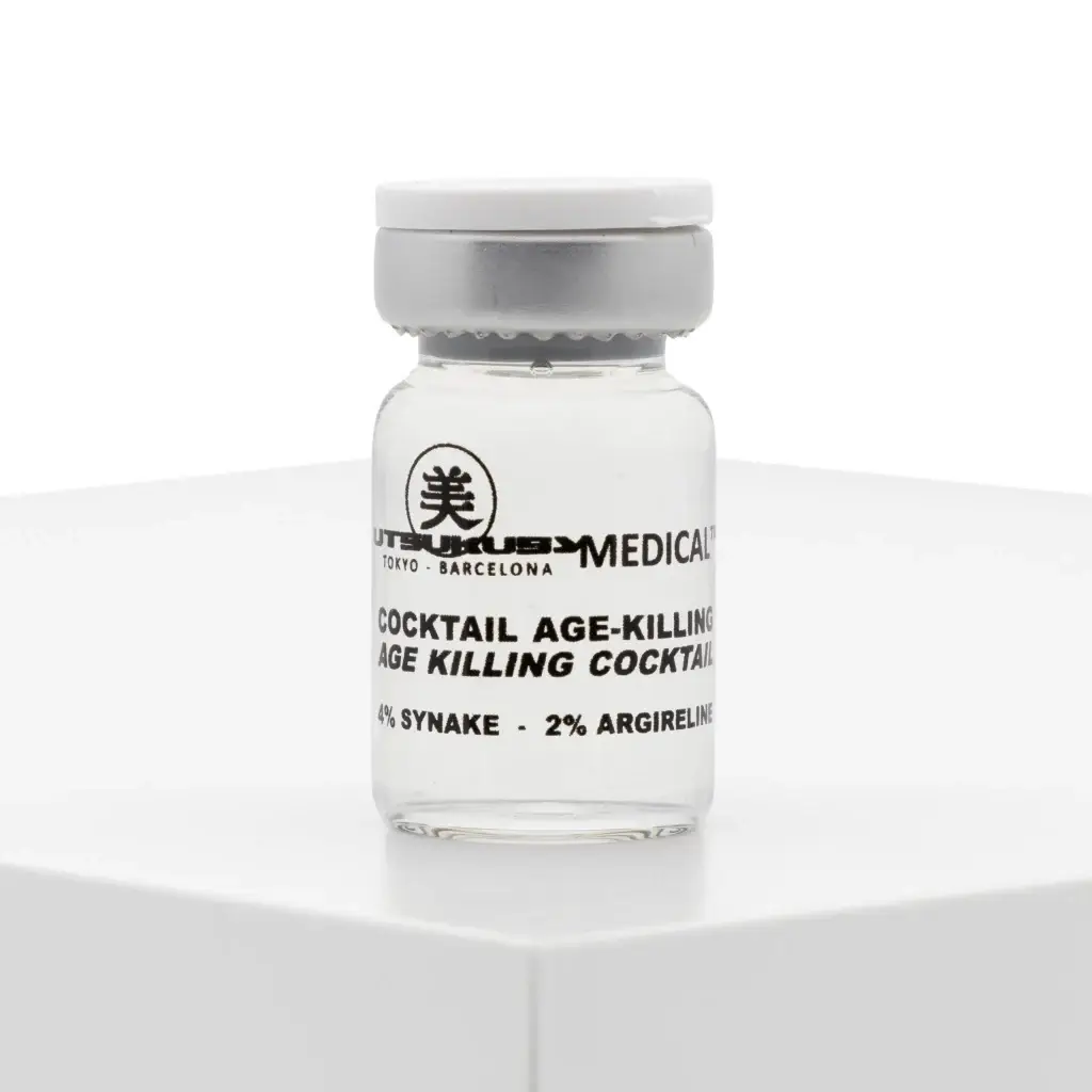 Age Killer Cocktail | Utsukusy Age Killer Cocktail - steriles Microneedling Serum mit Argireline und Synake gegen Mimikfalten von Utsukusy