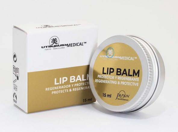Lip Balm / Lippen Balsam von Utsukusy für Lippenpflege u. natürliche Leuchtkraft